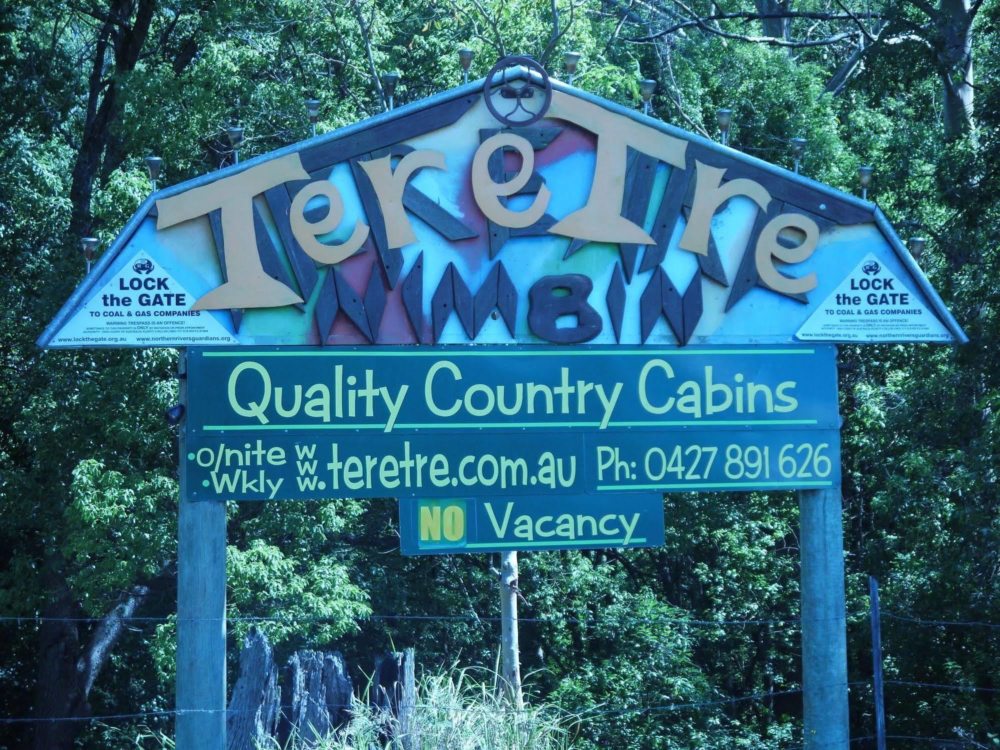 Teretre Cabins Nimbin Villa Exterior foto